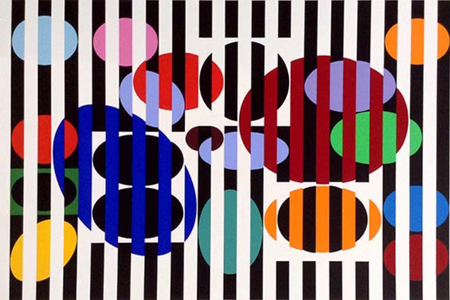 Yaacov Agam Banner